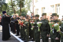 День знаний в Московском президентском кадетском училище имени М.А. Шолохова, 01.09.2017