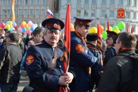 Казаки ВКО ЦКВ приняли участие в праздничном митинге-концерте "Мы вместе"