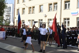 День знаний в Московском президентском кадетском училище имени М.А. Шолохова, 01.09.2017