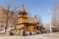 Празднование Пасхи Христовой на приходе храма св. равноап. кн. Владимира при МсККК им.М.А. Шолохова