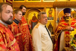 Малый престольный праздник в храме св. равноап. кн. Владимира при МсККК им.М.А. Шолохова 08.05.15