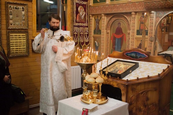 Празднование Крещения Господня в храме св. равн. кн. Владимира при МПКУ им. М.А. Шолохова