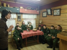 Кадеты – доваторцы побывали в гостях у казаков Волжского казачьего войска