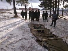 Кадеты – доваторцы побывали в гостях у казаков Волжского казачьего войска