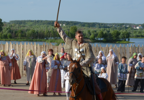«Князь Святослав. Битва за Лобынск» – серпуховские казаки приняли участие в исторической постановке