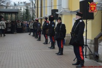 Казаки на охране Патриарха. 8 марта 2015 г.