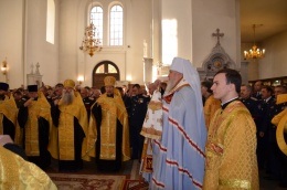 Атаман Центрального казачьего войска И.К. Миронов и войсковой священник, настоятель храма св. равноап. кн. Владимира при МПКУ  им. М.А. Шолохова иерей Марк Кравченко приняли участие в работе форума войсковых казачьих обществ Российской Федерации