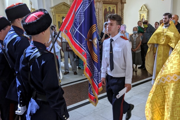 Присяга в День Российского Флага