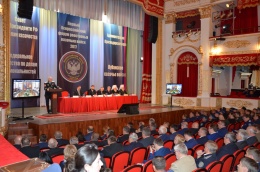 Атаман Центрального казачьего войска И.К. Миронов и войсковой священник, настоятель храма св. равноап. кн. Владимира при МПКУ  им. М.А. Шолохова иерей Марк Кравченко приняли участие в работе форума войсковых казачьих обществ Российской Федерации