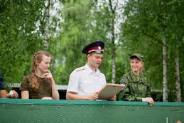 Военно-спортивные сборы с казачьей молодежью КАЗАЧЬЯ ЗАСТАВА 2019