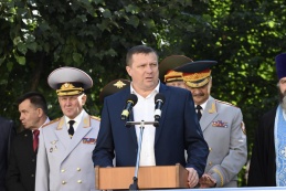 День знаний в Московском президентском кадетском училище имени М.А. Шолохова