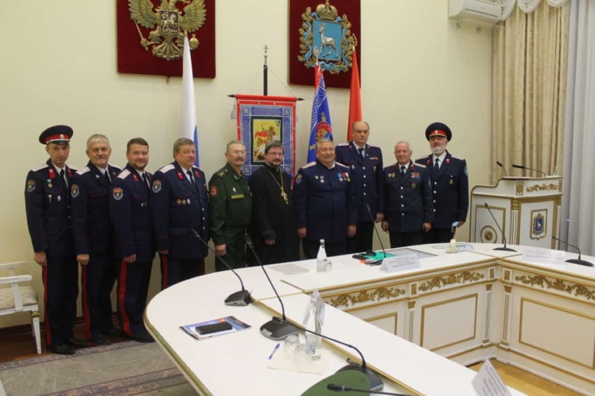Представители ВКО ЦКВ посетили Большой казачий круг Волжского войскового казачьего общества Представители ВКО ЦКВ посетили Большой казачий круг Волжского войскового казачьего общества