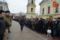 Казаки на охране Патриарха. 8 марта 2015 г.