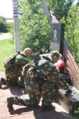 Казаки станичного общества Рузского округа совершили 50-километровый пеший марш-бросок в память о погибших в Великой Отечественной войне