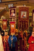 Празднование Воскресения Христова на приходе храма  св. равноап. кн. Владимира при Московском президентском кадетском училище имени М.А. Шолохова