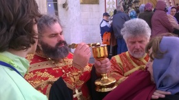 Поклонная гора. Божественная литургия. Парад кадетов. 06.05.15