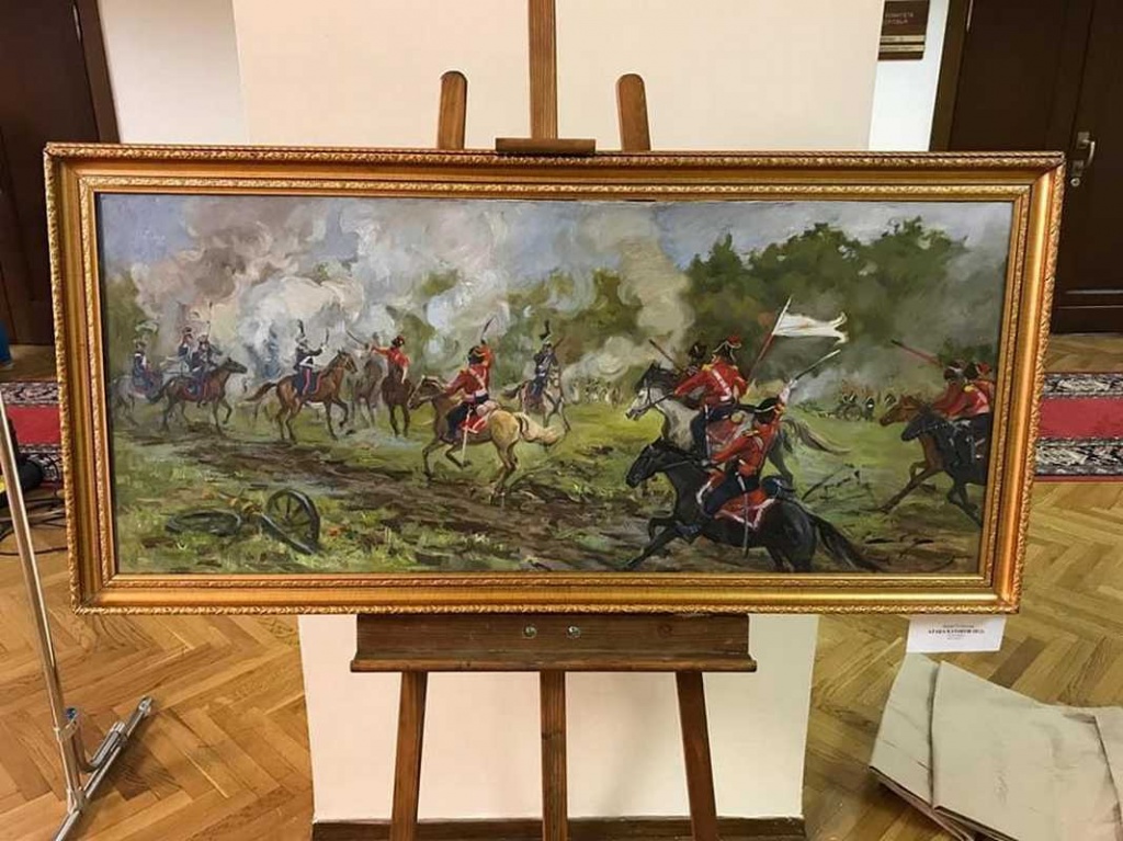 Войсковой священник иерей Марк Кравченко принял участие в открытии выставки, посвященной истории российского казачества