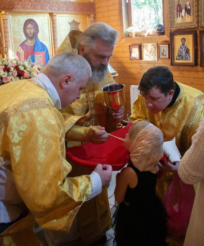 Престольный праздник в храме св. равноап. кн. Владимира при Московском президентском кадетском училище им. М.А. Шолохова войск национальной гвардии РФ