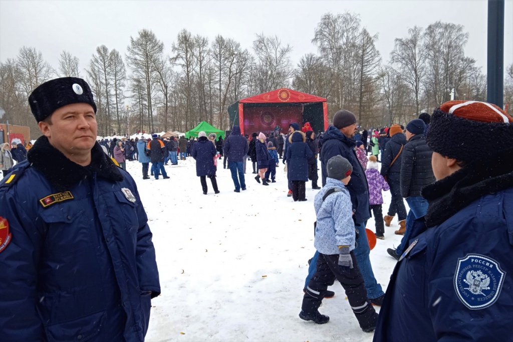 Порядок на празднике