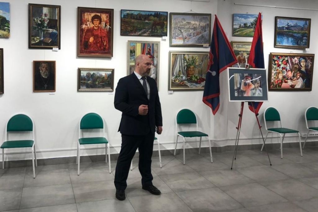 Конкурс –выставка казачьего изобразительного искусства проходит в Москве