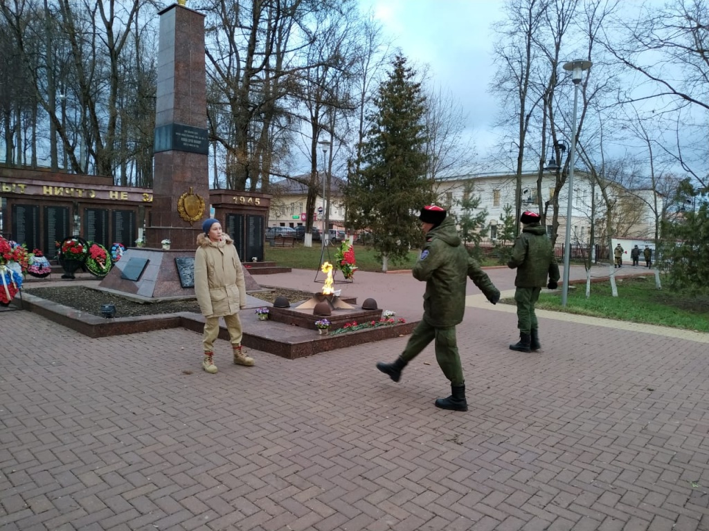 Рузские казаки почтили память героев