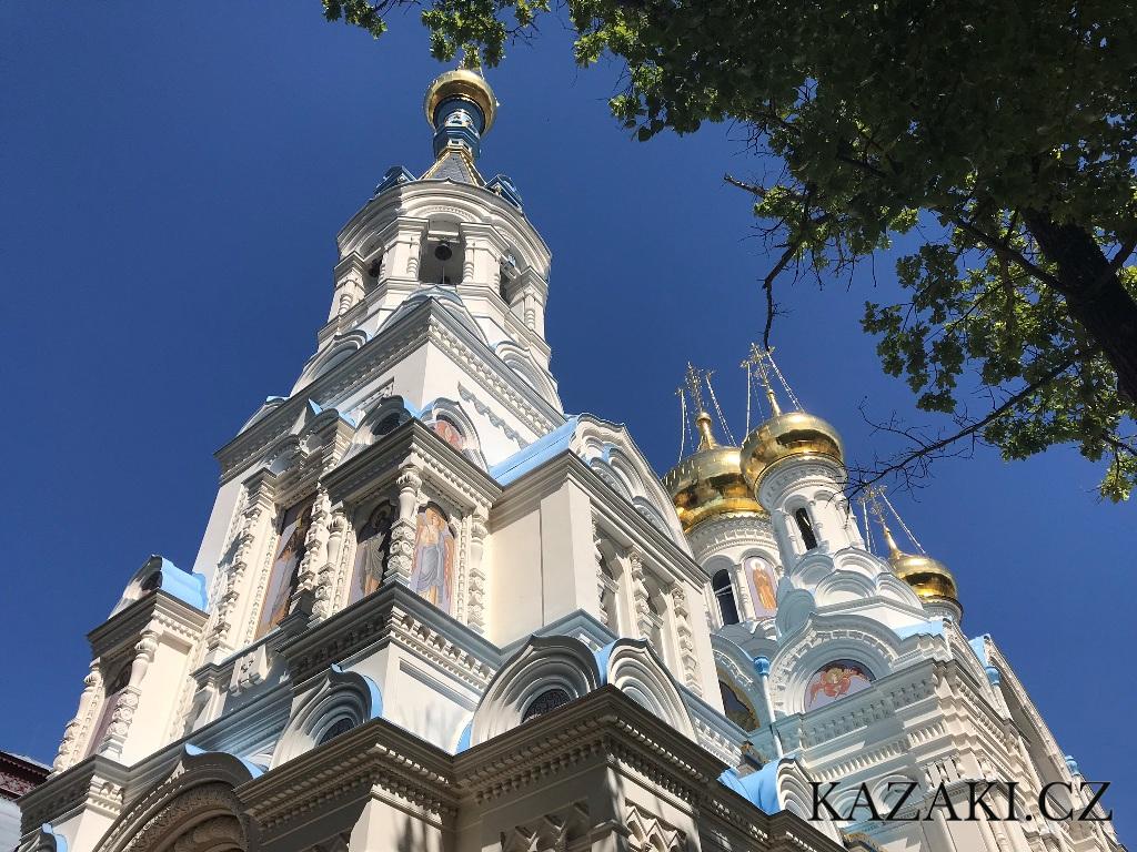 Казаки ВСЧзС организовали проведение тематической выставки в Храме Святых Апостолов Петра и Павла (Подворье РПЦ МП в Чехии)