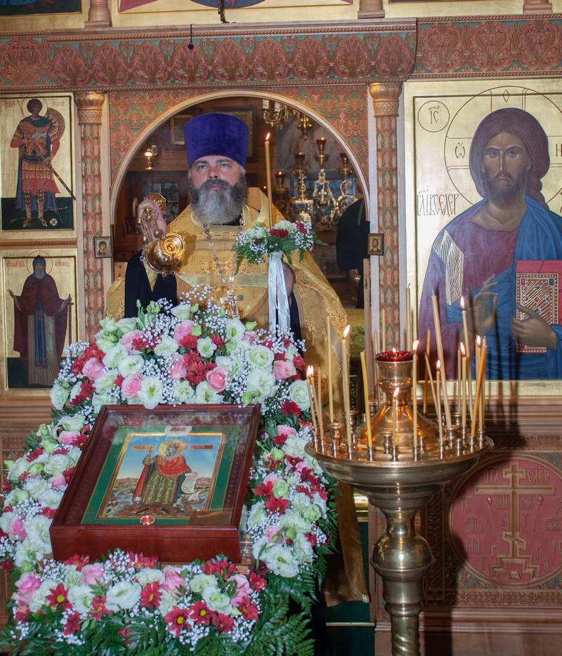Престольный праздник в храме св. равноап. кн. Владимира при Московском президентском кадетском училище им. М.А. Шолохова войск национальной гвардии РФ