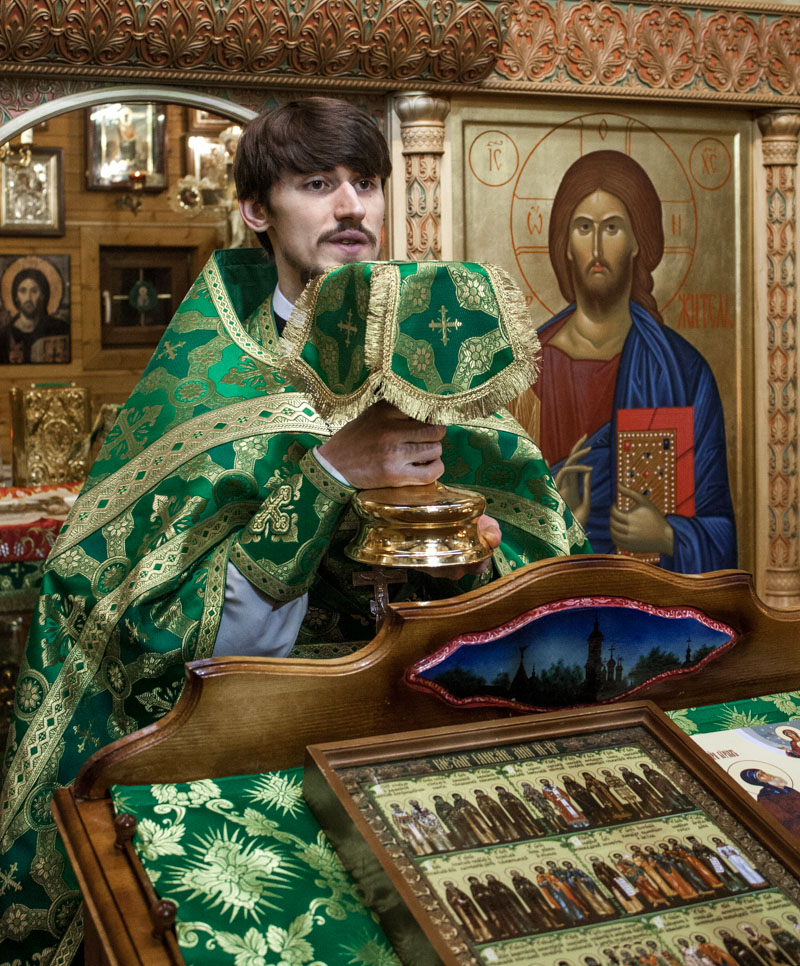 Кадетская Литургия 9-х классов Московского президентского кадетского училища им. М.А. Шолохова