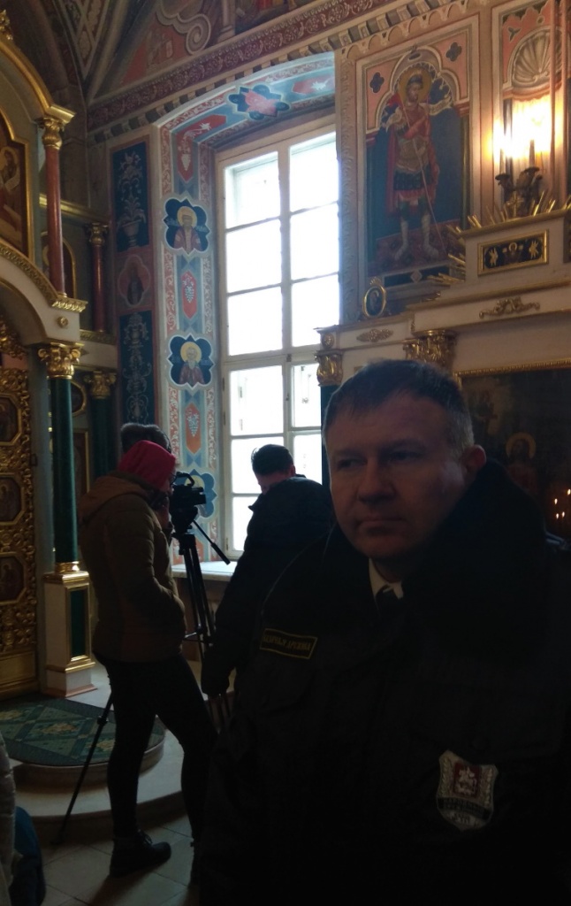 Освящение храма в Подмосковье прошло при участии казаков