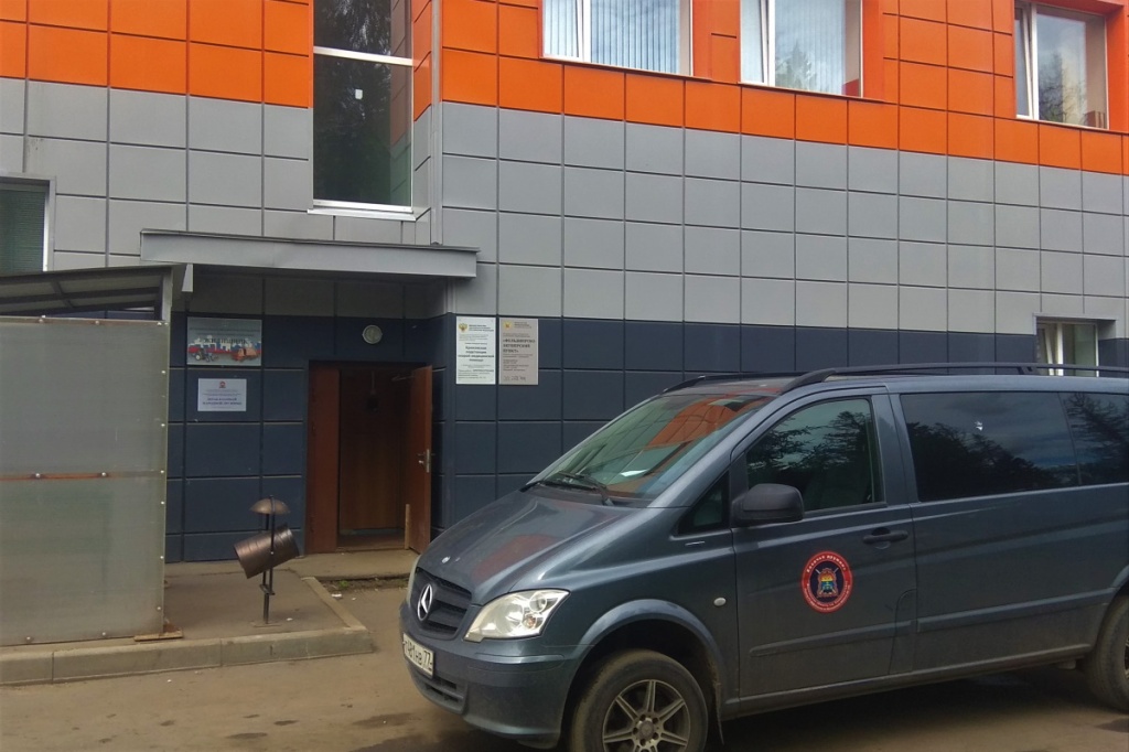 Торжественное освящение штаба казачьей народной дружины
