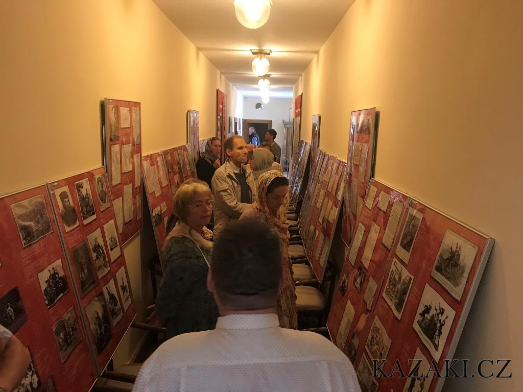 Казаки ВСЧзС организовали проведение тематической выставки в Храме Святых Апостолов Петра и Павла (Подворье РПЦ МП в Чехии)