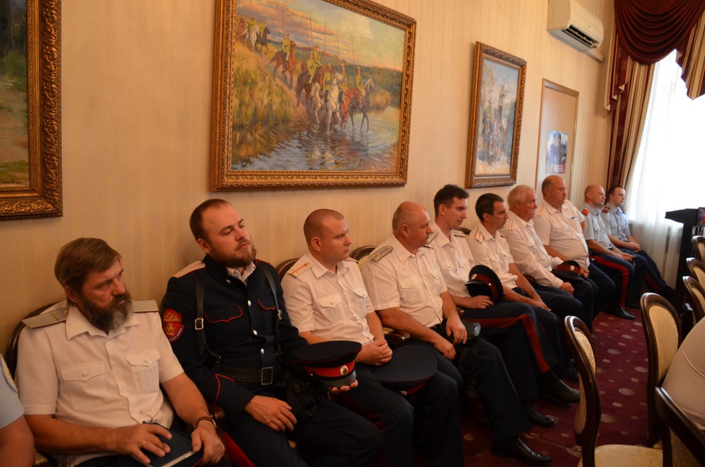Атаманы казачьих обществ Московской области обсудили свою работу