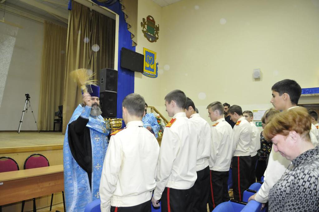 Праздник Покрова Пресвятой Богородицы в Московском президентском кадетском училище им.М.А. Шолохова войск Национальной гвардии Российской Федерации