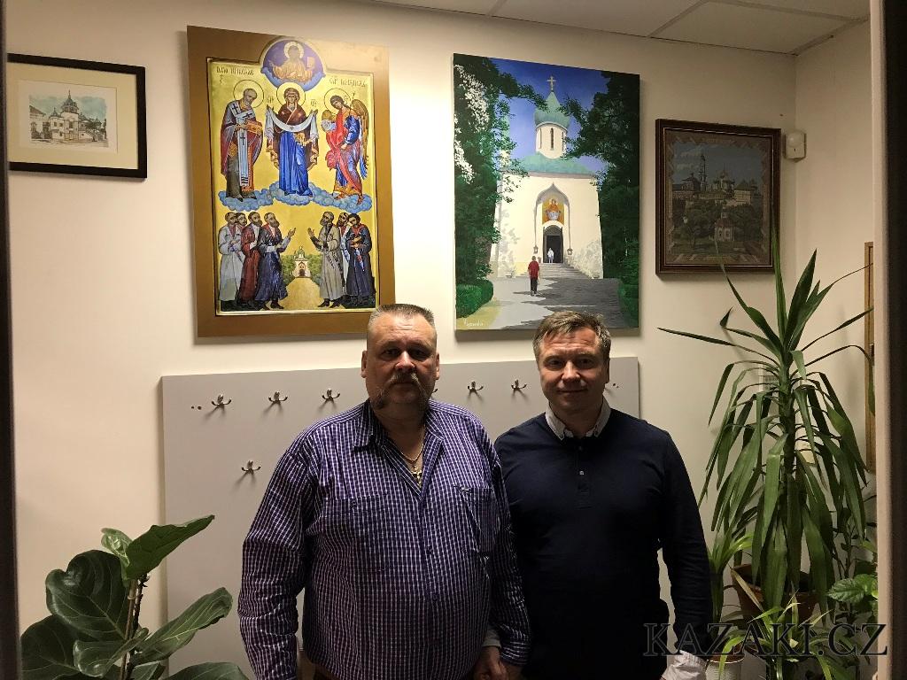 Новости наших друзей. 31 августа Владыка Михаил, архиепископ Пражский и Чешских земель освятил новое помещение ПДЦ и штаб ВСЧзС в Праге