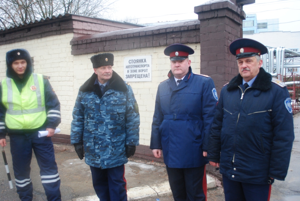 Профессиональные навыки калужских казаков отмечены губернатором