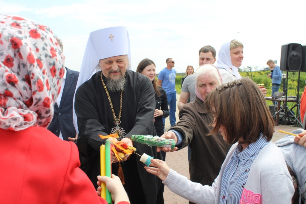 Пасхальный крестный ход в Белгороде