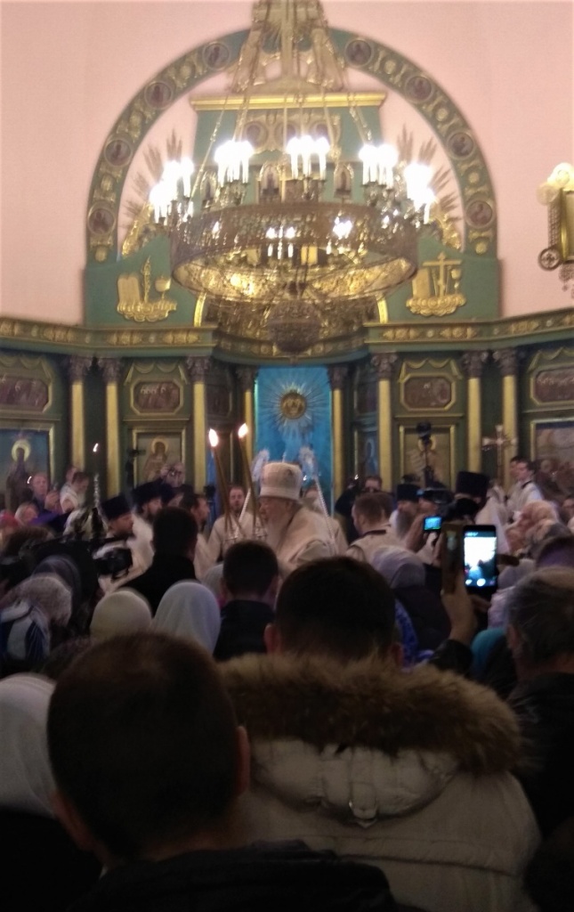 Освящение храма в Подмосковье прошло при участии казаков