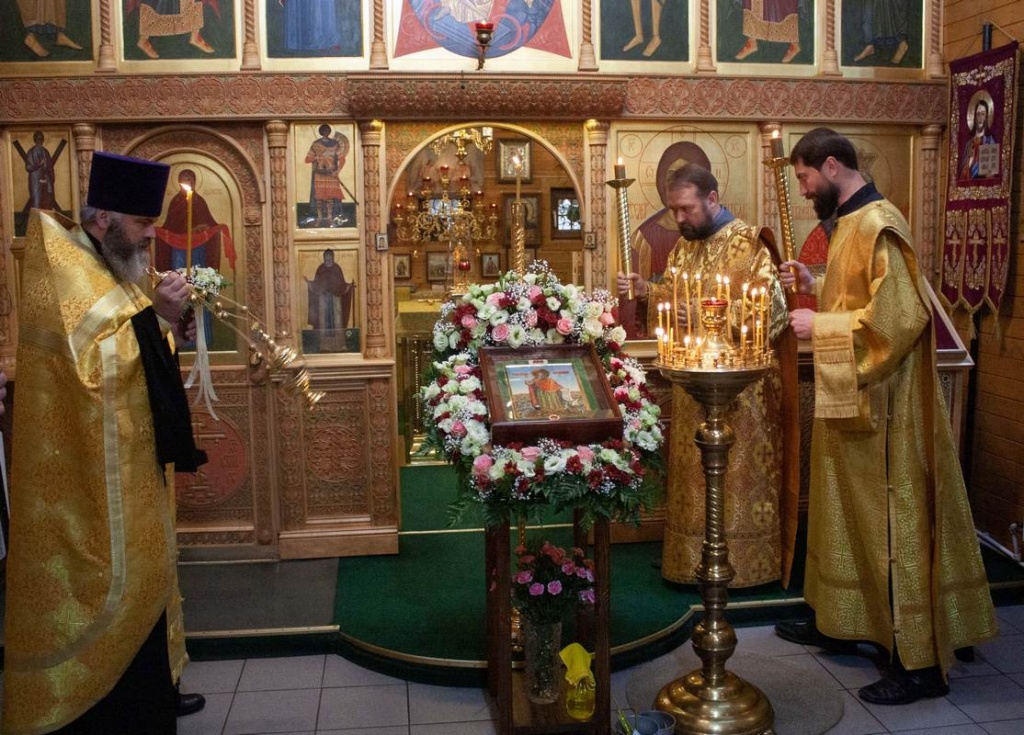 Престольный праздник в храме св. равноап. кн. Владимира при Московском президентском кадетском училище им. М.А. Шолохова войск национальной гвардии РФ