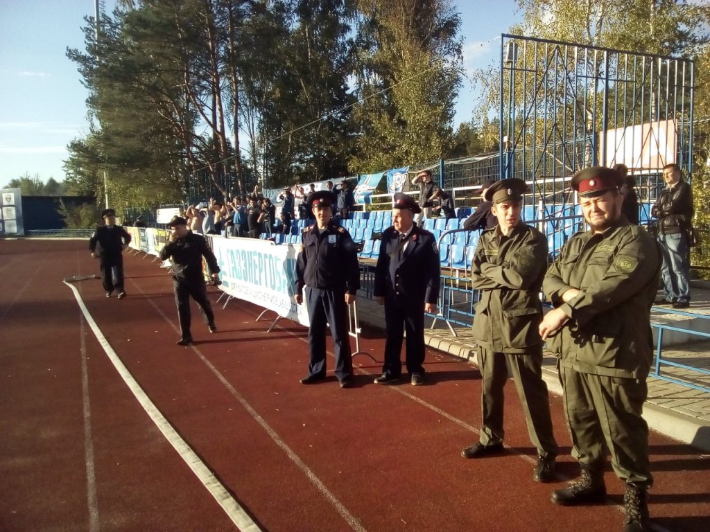 На охране порядка