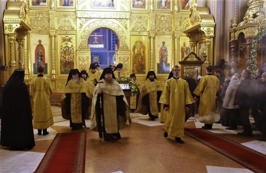Казаки обеспечивали порядок на территории Николо-Угрешского монастыря