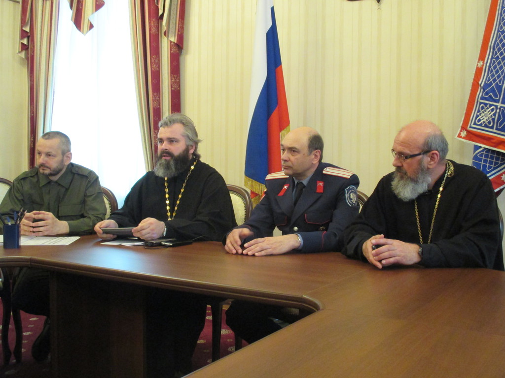 В штабе ВКО ЦКВ прошёл семинар по взаимодействию казачества с Русской Православной Церковью