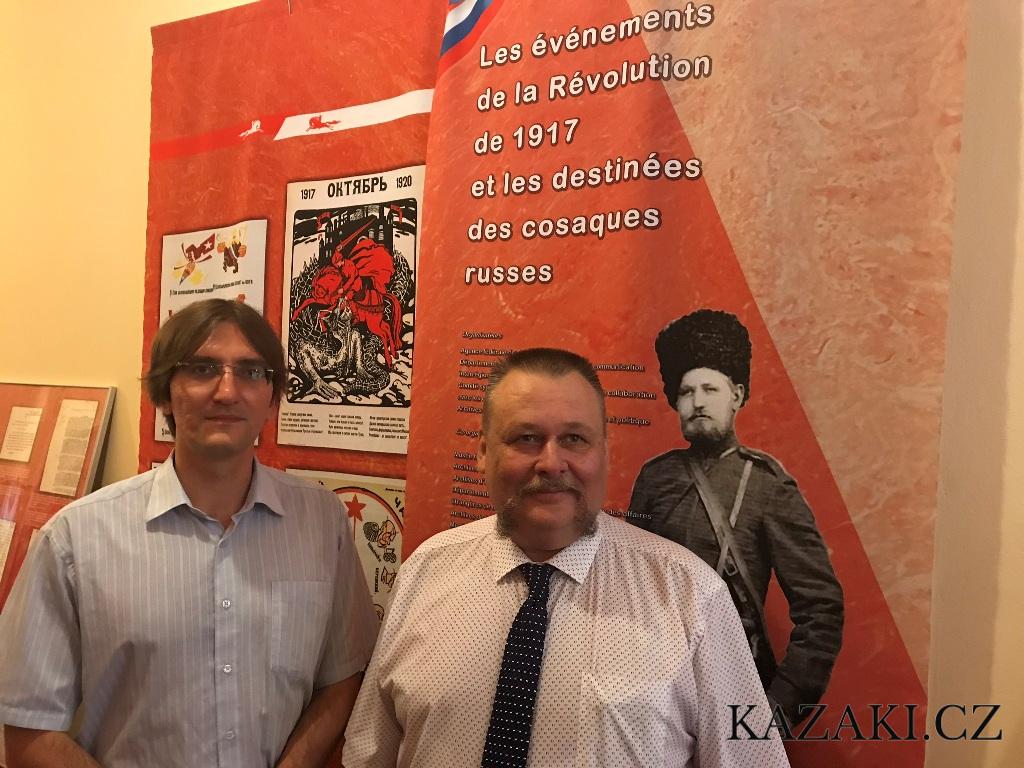 Казаки ВСЧзС организовали проведение тематической выставки в Храме Святых Апостолов Петра и Павла (Подворье РПЦ МП в Чехии)