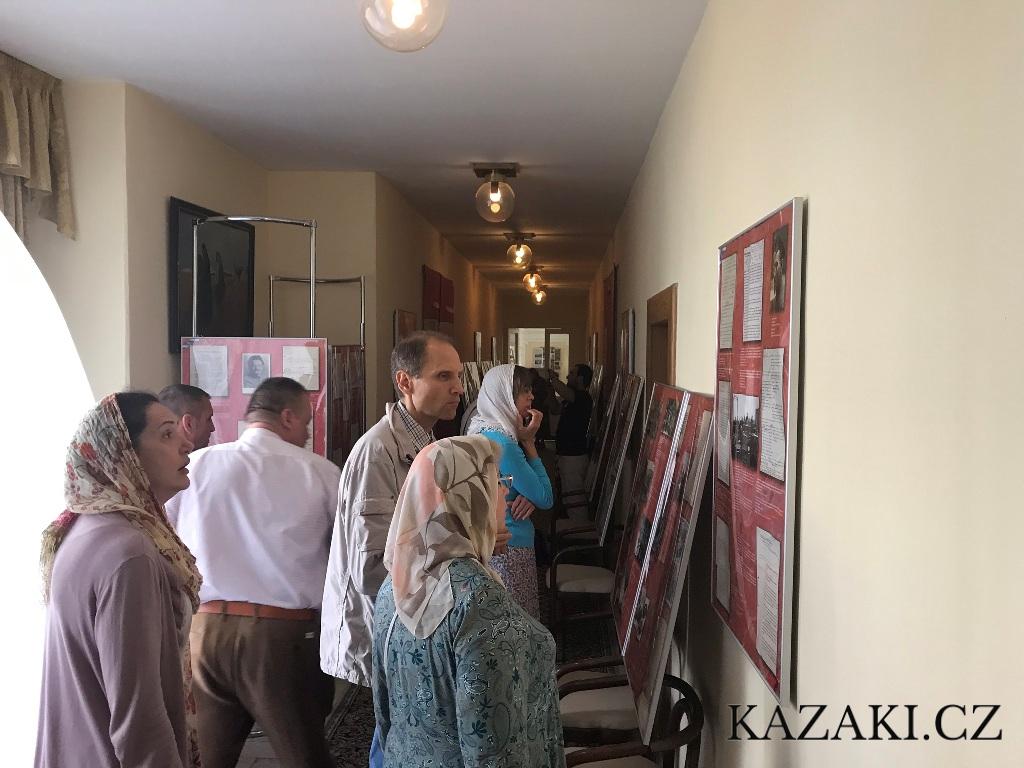 Казаки ВСЧзС организовали проведение тематической выставки в Храме Святых Апостолов Петра и Павла (Подворье РПЦ МП в Чехии)