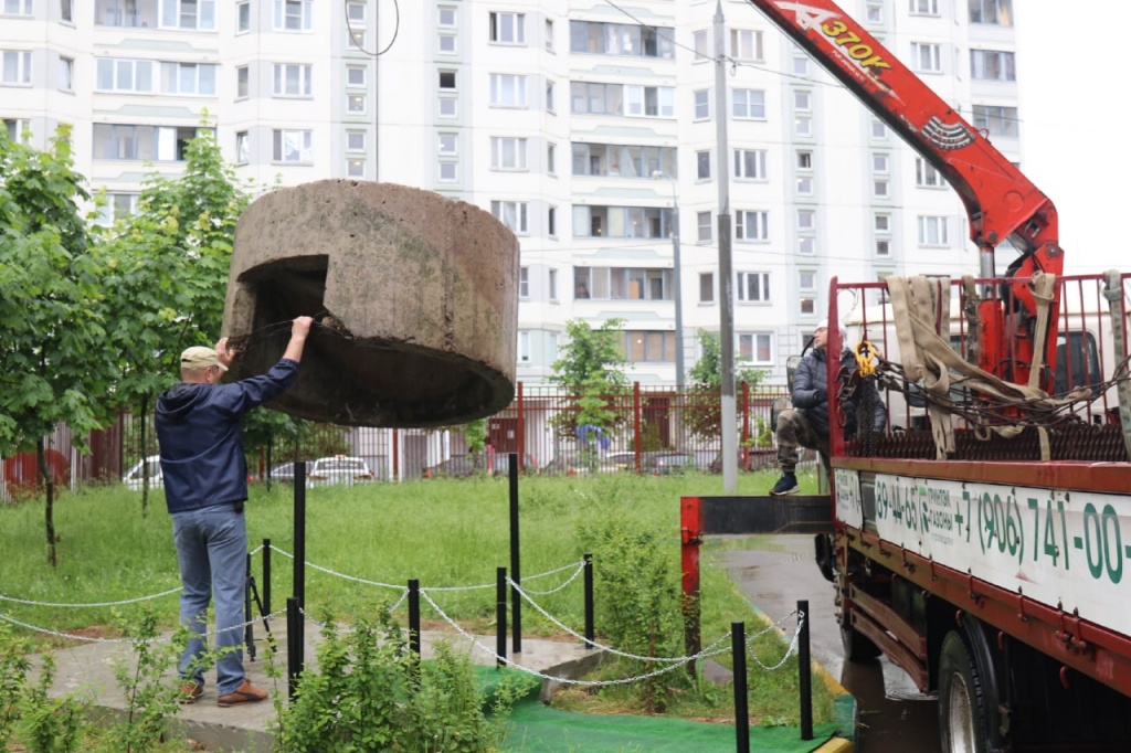 Исторический памятник был установлен в Одинцово