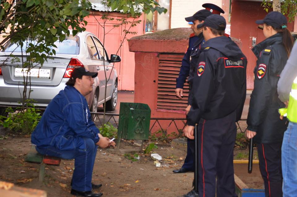 Рейд по дворам и скверам