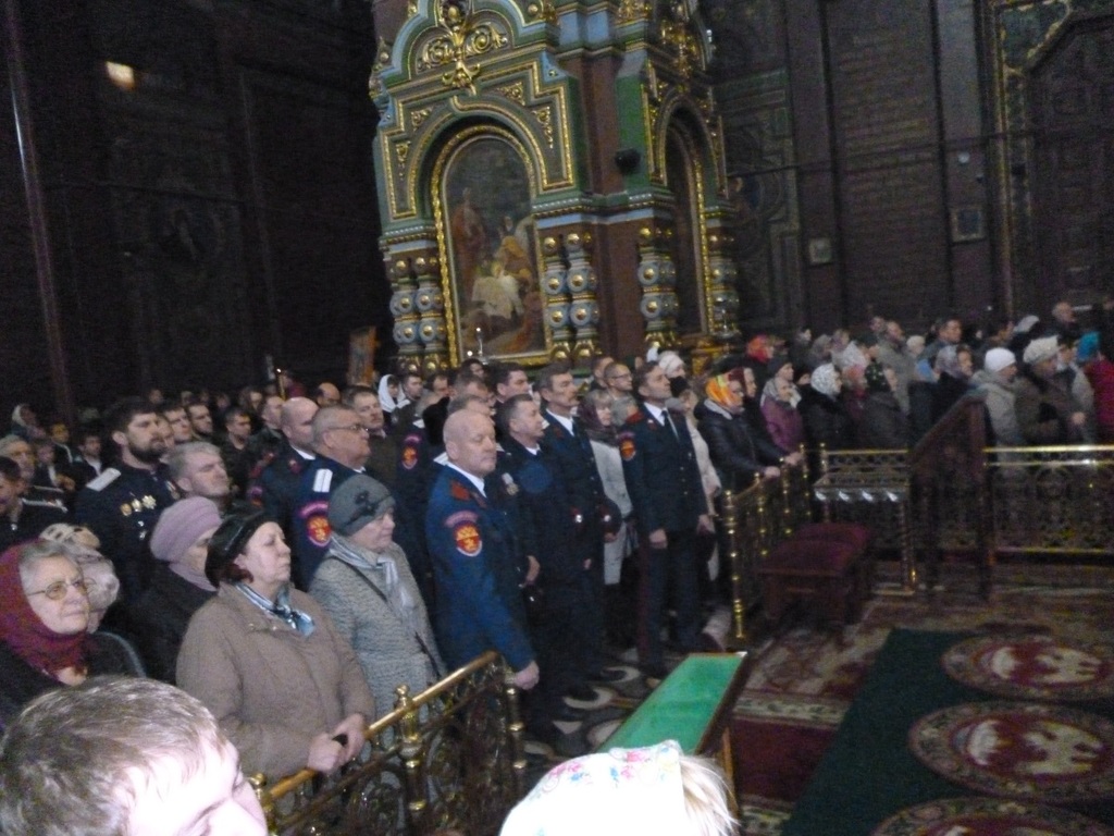 Митрополит Кирилл встретился с казаками Липецкого ОКО ВКО ЦКВ