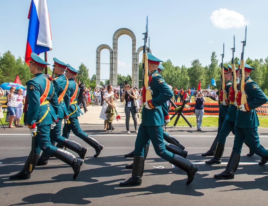 Калужские казаки на «Вахте памяти – 2016»