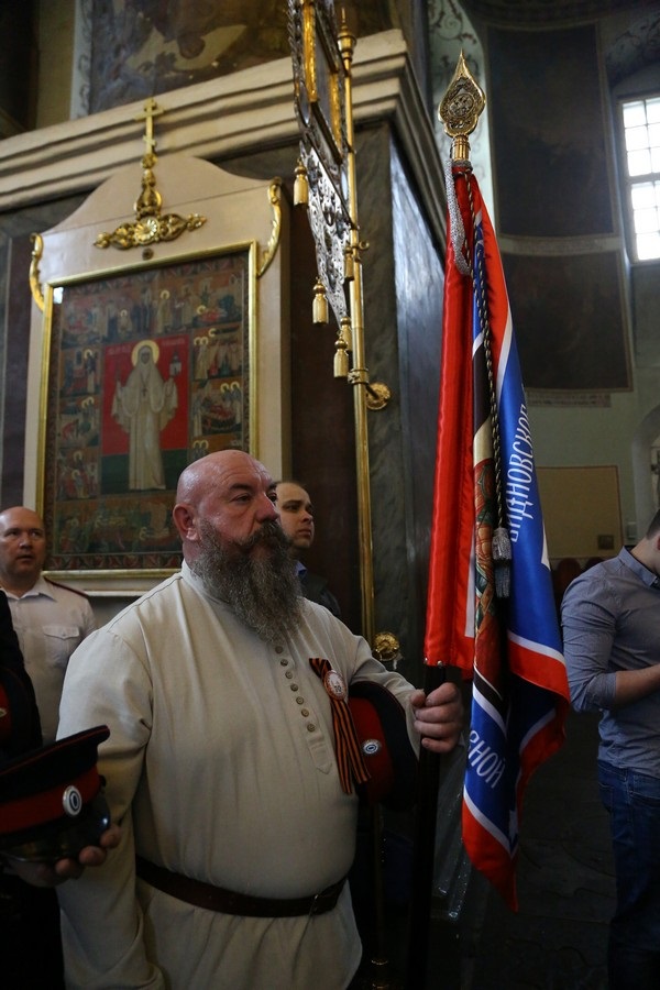Войсковой священник ЦКВ, настоятель храма св. равноап. кн. Владимира при МсККК им. М.А. Шолохова иерей Марк Кравченко принял участие в поминовении воинов-казаков, погибших в годы Великой Отечественной войны