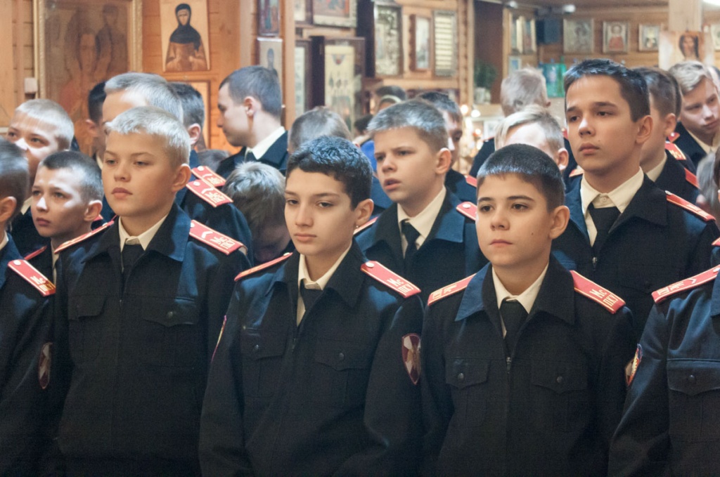 Кадетская Литургия 7-х классов МПКУ им.М.А. Шолохова