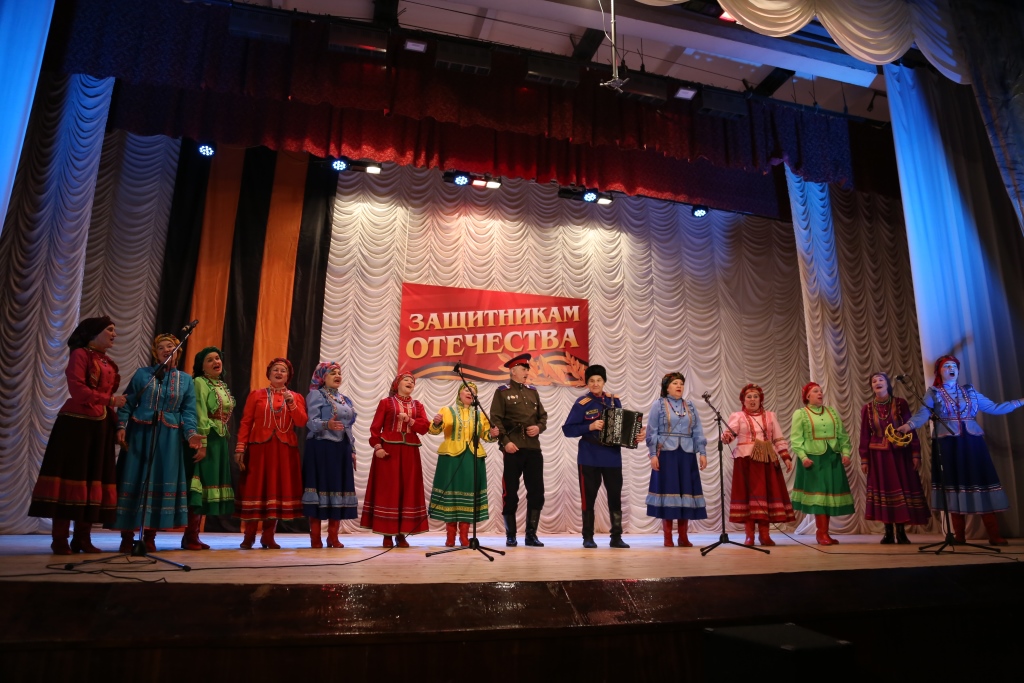 Концерт казачьей песни